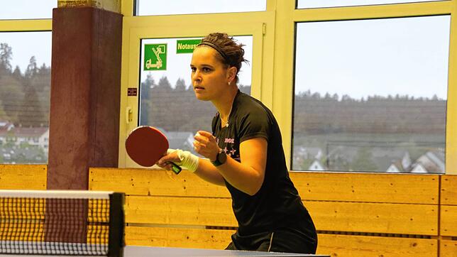 Jana Bork spielt schon seit sechs Jahren beim TV St. Georgen. Auch für sie ist es die erste Saison in der Regionalliga.