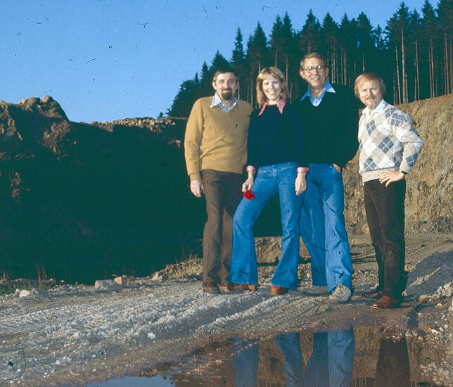 Die Singers Unlimited im Schwarzwald.