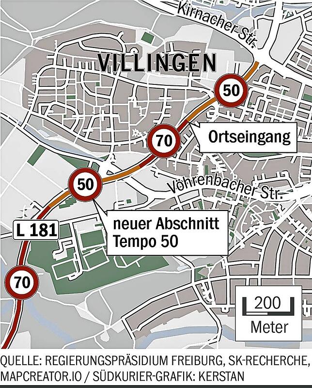Bild 2: Plötzlich Tempo 50: Was hinter dem Limit an der Landesstraße 181 steckt