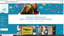 Der erste virtuelle Narrentag der Narrenvereinigung Hegau-Bodensee: Als die technischen Probleme aufgrund des enormen Ansturms auf die ...