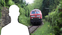 Ein Interregio beim Einfahren in den Tunnel vor dem Stadtbahnhof Überlingen: Auf dieser Linie fahren regelmäßig Testkunden, um die ...