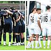 Bereit für den Start: Der Türk. SV Singen (links) und der FC 08 Villingen.