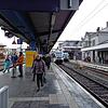 Der Konstanzer Bahnhof funktioniert als doppelter Kopfbahnhof. Das heißt, dass Richtung Schweiz und Richtung Deutschland Züge ein- und ...