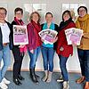 Die Organisatoren der Veranstaltung (von links): Christine Derschka (Bildungszentrum Singen), Petra Martin-Schweizer ...