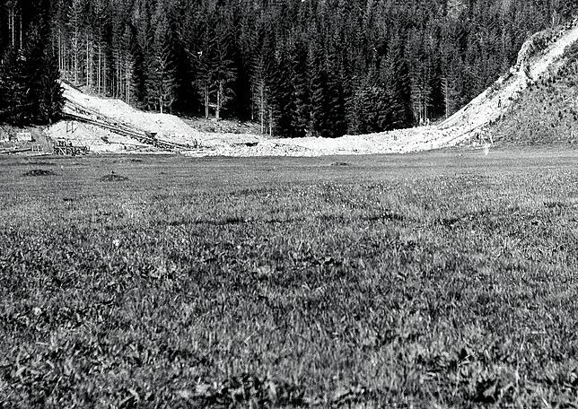 Bild 3: Mit dem Bau der Brändbachtalsperre wurde vor 100 Jahren begonnen