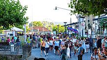 Bild : Beim Seenachtfest 2025 wird das Konstanzer Bodenseeufer zur Festmeile