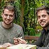 Sebastian Breyer (links) und Salvatore Decker wollen mit ihrem Unternehmen &bdquo;pandoo&ldquo; möglichst viel zur Vermeidung von ...
