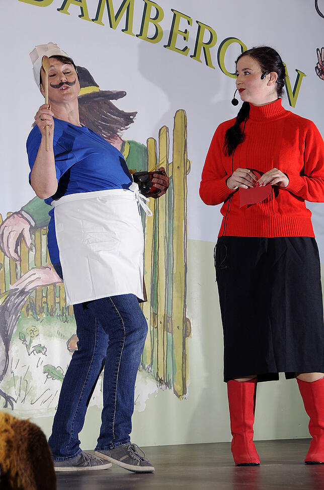 Ulla Schlossbauer und Melanie Breyer