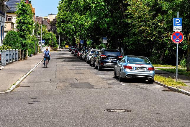 Auch in der Schillerstraße ist eine Fahrradstraße vorgesehen.