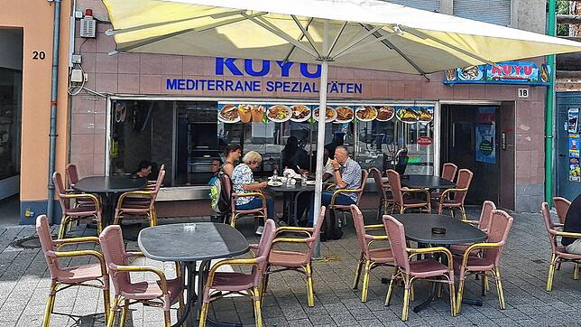 Das Kuyu Kebap – eines der ältesten Döner-Restaurants in Konstanz: ein beliebter Treffpunkt für Studenten.