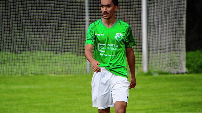 Tugay Öztürk traf im ersten Testspiel der DJK. Bild: Kat