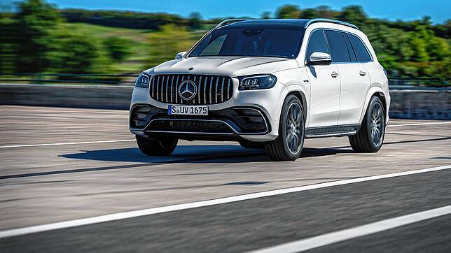 So sieht ein Mercedes SUV-Modell GLS aus, den es auch als AMG 63S mit 612 PS gibt.