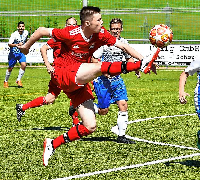 Abschied: Sebastian Schmidt verlässt den FC RW Weilheim und spielt künftig beim FC Erzingen.