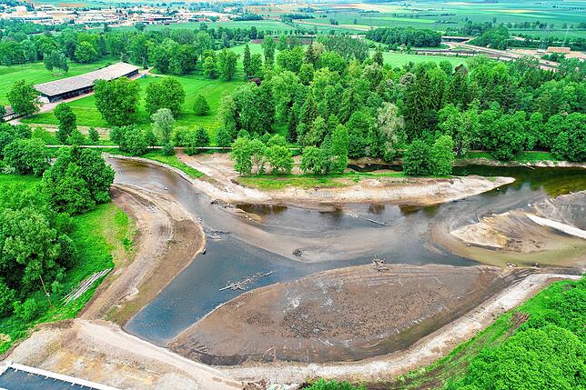 Der neue Zusammenfluss von Brigach und Breg wurde bereits im vergangenen Jahr hergestellt.