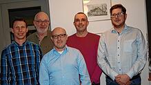 Sie kandidieren bei der Kreistagswahl am 9. Juni für die SPD-Liste im Wahlbezirk 5 (von links): Andreas Schumann, Roland Indlekofer, ...
