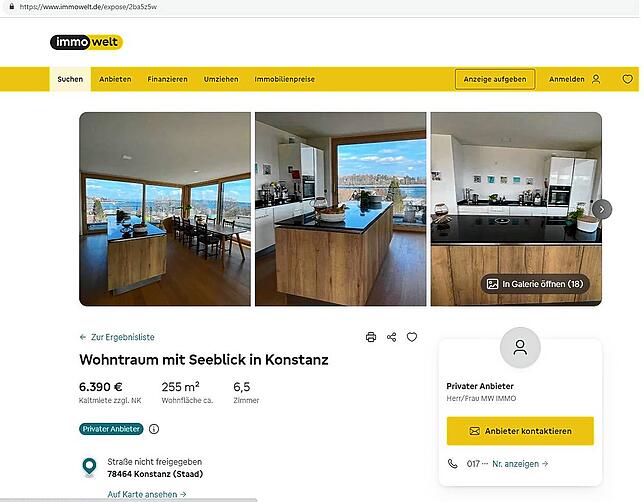 Bild 1: 6400 Euro kalt: Wer zahlt so viel für diese Wohnung?