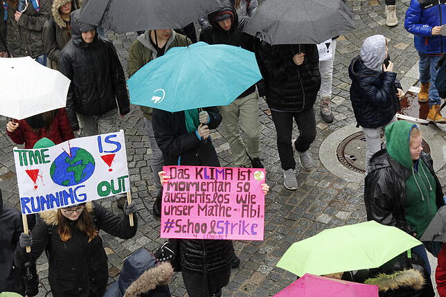 Bild 2: Globaler Streiktag: Hunderte Schüler ziehen fürs Klima durch die Villinger Innenstadt
