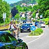 Ein Abenteuer: Am Ortsausgang von Sipplingen müssen die Nutzer des Radnetzes Bodensee kurz vor dem Ortsausgangsschild die Fahrbahn ...