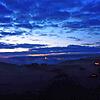 Abendlicher Blick vom Estelberg über das Albtal Richtung Westen. An dem schön gelegenen Aussichtspunkt wird jährlich das Estelbergfest ...