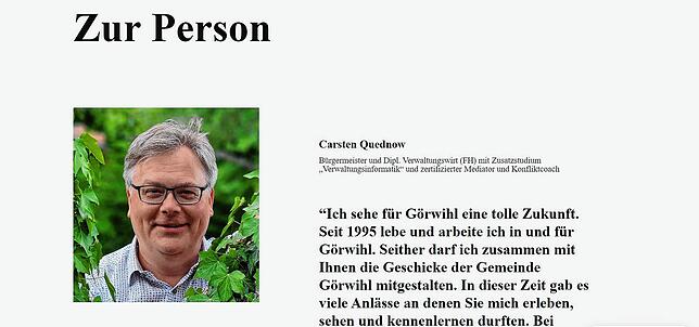 Bild 5: Der virtuelle Wahlkampf: Wie präsentieren sich die Bürgermeisterkandidaten im Internet?
