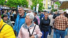 Das Frühlingsfest mit seinem vielfältigem Angebot lockt viele Besucher nach Schopfheim