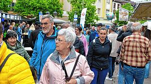 Das Frühlingsfest mit seinem vielfältigem Angebot lockt viele Besucher nach Schopfheim