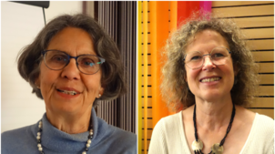 Gemeinsam bei der Feier: Mitinitiatorin Maria Gratia Rinderer und Elke Dachauer von der Sachgebietsleitung Integration der Stadt Überlingen.