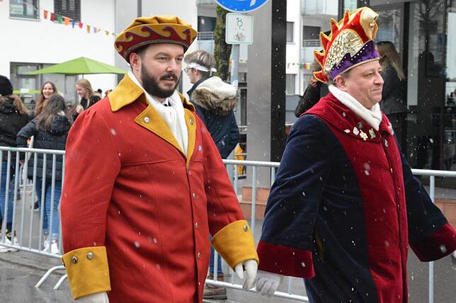 Bild 29: Bilder vom Narrensprung beim Ringtreffen des Alemannischen Narrenrings (Teil 1)