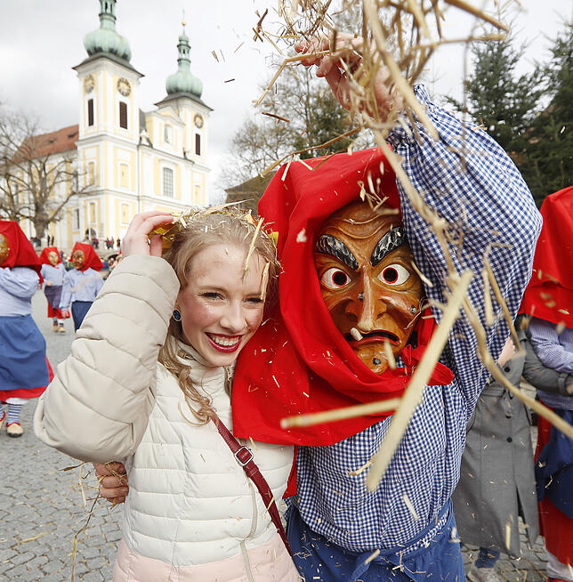 Bild 18: Bilder vom Fasnachtssonntag in Donaueschingen (Teil 1)