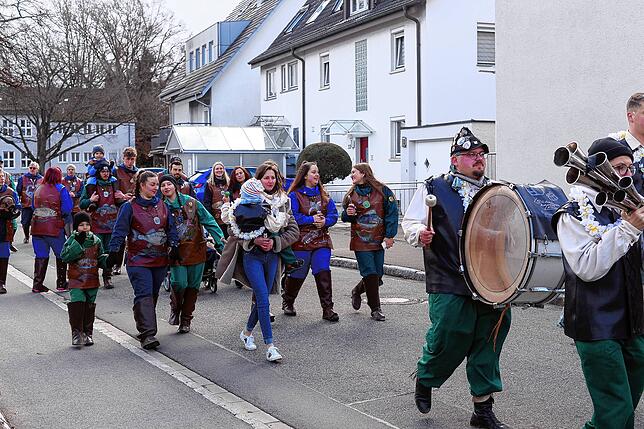 Die Narren sind los in Fischbach, aber nur im kleinen internen Kreis.