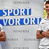 Doppelfunktion: Die beiden Aktivspieler Tim Merstetter (links) und Florian Kessler haben bei den SF Schliengen auch die sportliche ...