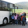 Drängeln bringt beim Einsteigen nichts. Das wissen die Bernauer Grundschüler nach dem Besuch der Busschule.