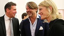 Bei offiziellen Terminen haben die Stadtverwaltung mit OB Erik Pauly und das Fürstenhaus mit dem Erbprinzenpaar Christian und Jeannette ...