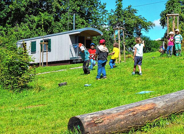 Beim Markdorfer Waldkindergarten gibt es noch freie Plätze.
