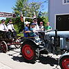 Historisch: Die Spritze der Feuerwehr Wellendingen durfte nicht fehlen.