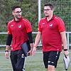 Abschied vom Nägeleberg: Trainer Michael Hagmann (links) und sein Co-Trainer Oliver Neff beenden zum Saisonende ihre Tätigkeit beim FC ...