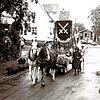 Pferdekutsche in Altenburg. So feierte die damals noch selbstständige Gemeinde im Jahr 1971 ihr 1100-jähriges Bestehen.