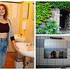 Südkurier-Reporterin Gina Briechle testet die öffentlichen Toiletten in Waldshut-Tiengen, wie die Toilette am Schlosspark in Tiengen ...
