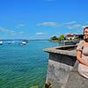 Als echtes Seekind genießt Elin Arnold den Blick von Hagnau auf den Bodensee.