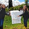 Ulrike Schusser-Wang (links) und Christine Oechslein vom Planungsteam des Bürgervereins Daheim in Harpolingen freuen sich auf den ...