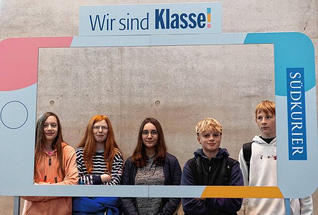 Bild 4: Alle Selfierahmen-Bilder der SÜDKURIER „Klasse!“-Veranstaltung in Singen