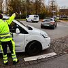Wegweisung am Döbele: Der Einsatz der Verkehrskadetten hat 2024 dafür gesorgt, dass der Verkehr auch an besucherstarken Tagen nicht ...