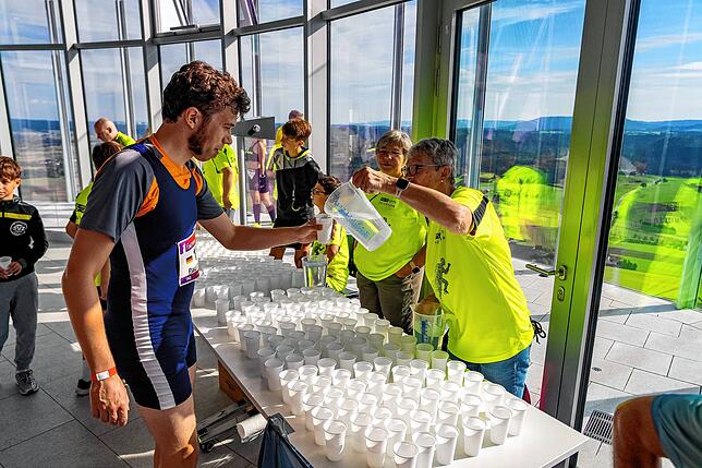 Bild 7: Atemberaubende Höchstleistungen beim Towerrun 2025