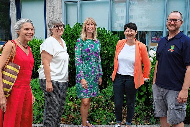 Die Organisatoren freuen sich auf das Kulturufer. Von links: Regine Ankermann, Petra Schömer, Ines Weber, Cathrin Batzner und Daniel ...