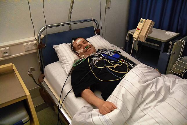 Hermann-Peter Steinmüller nutzte vor einigen Jahren das Schlaflabor im Krankenhaus Pfullendorf.