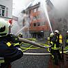 Beim Altstadtbrand 2010 waren rund 500 Einsatzkräfte über fünf Tage hinweg vor Ort. (Archivbild)