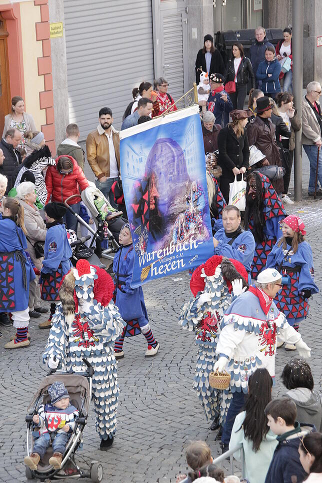 Bild 7: Bilder vom großen Kinderumzug von oben – Teil 3