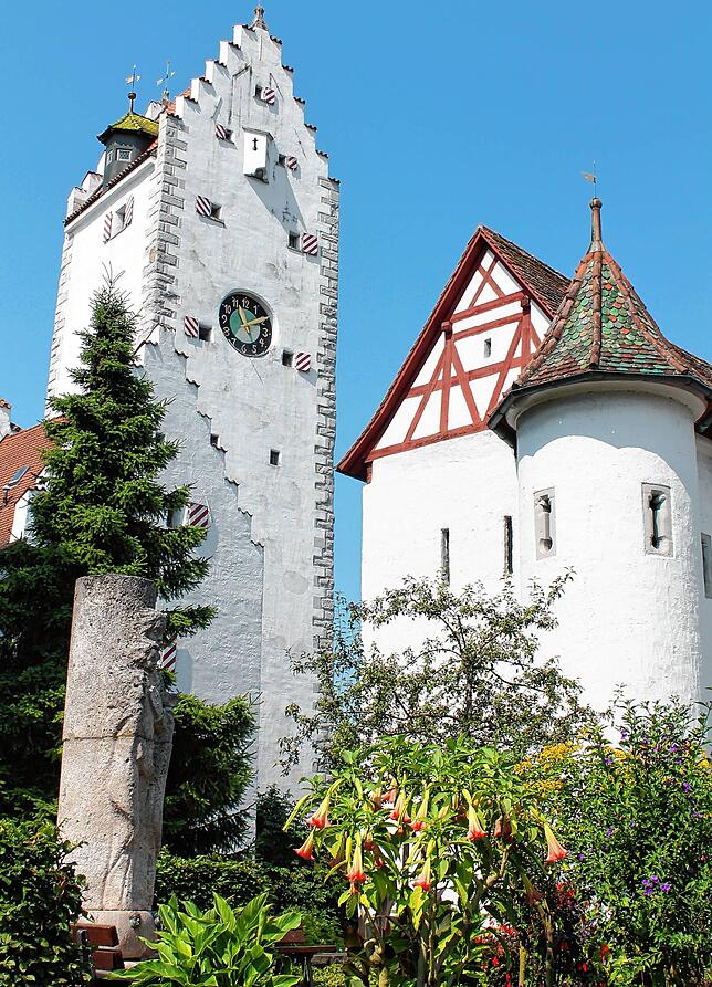 Das Obere Tor mit 38 Meter hohem Beobachtungsturm ist ein Wahrzeichen der Stadt Pfullendorf.