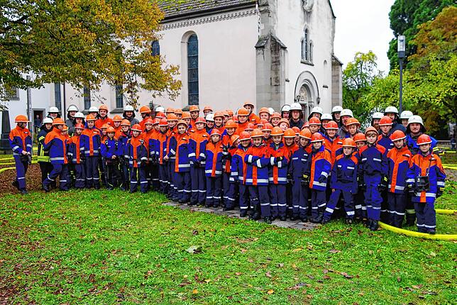 Bild 3: Alle Bilder von der Generalprobe der Jugendfeuerwehren aus Radolfzell (2/3)