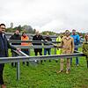 Robert Roth (Stadtwerke), Jochen Stein (Leiter Stadtwerke Stockach), Landwirt und Gesellschafter Andreas Deyer, Bene Mülller (Vorstand ...